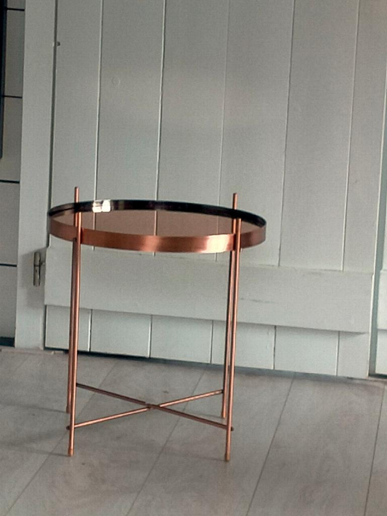 Bijzettafeltje, Ophalen, Minder dan 45 cm, Minder dan 55 cm, Rond