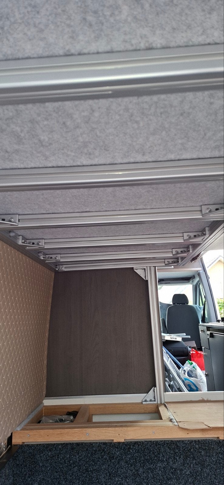 Bovenkant stapelbed voor camper of bus, Huis en Inrichting, Gebruikt, Eenpersoons, Ophalen of Verzenden, Overige maten
