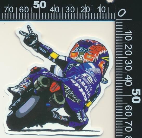 Sticker: Moto GP - Yamaha, Ophalen of Verzenden, Zo goed als nieuw, Auto of Motor