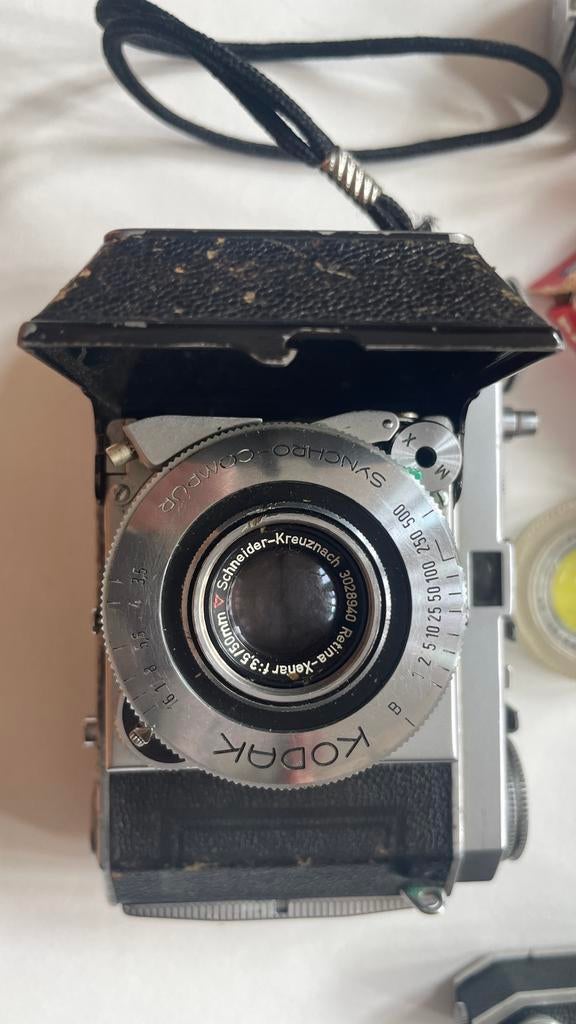 Kodak Retina 1a Camera, Audio, Tv en Foto, Fotocamera's Analoog, Ophalen, Gebruikt, Compact, Kodak