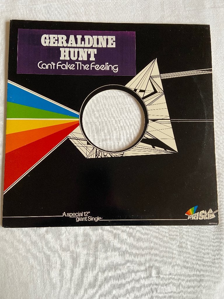 Geraldine Hunt - can't fake the feeling, Gebruikt, Ophalen of Verzenden, EP, 12 inch