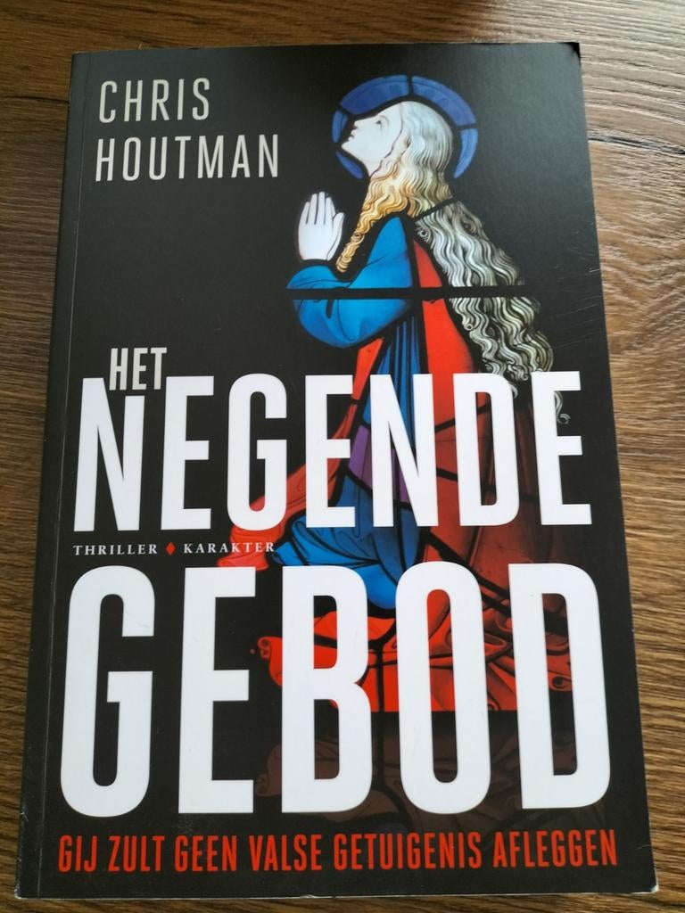 Het Negende Gebod - Chris Houtman (Thriller), Chris Houtman, Ophalen of Verzenden, Zo goed als nieuw, Nederland