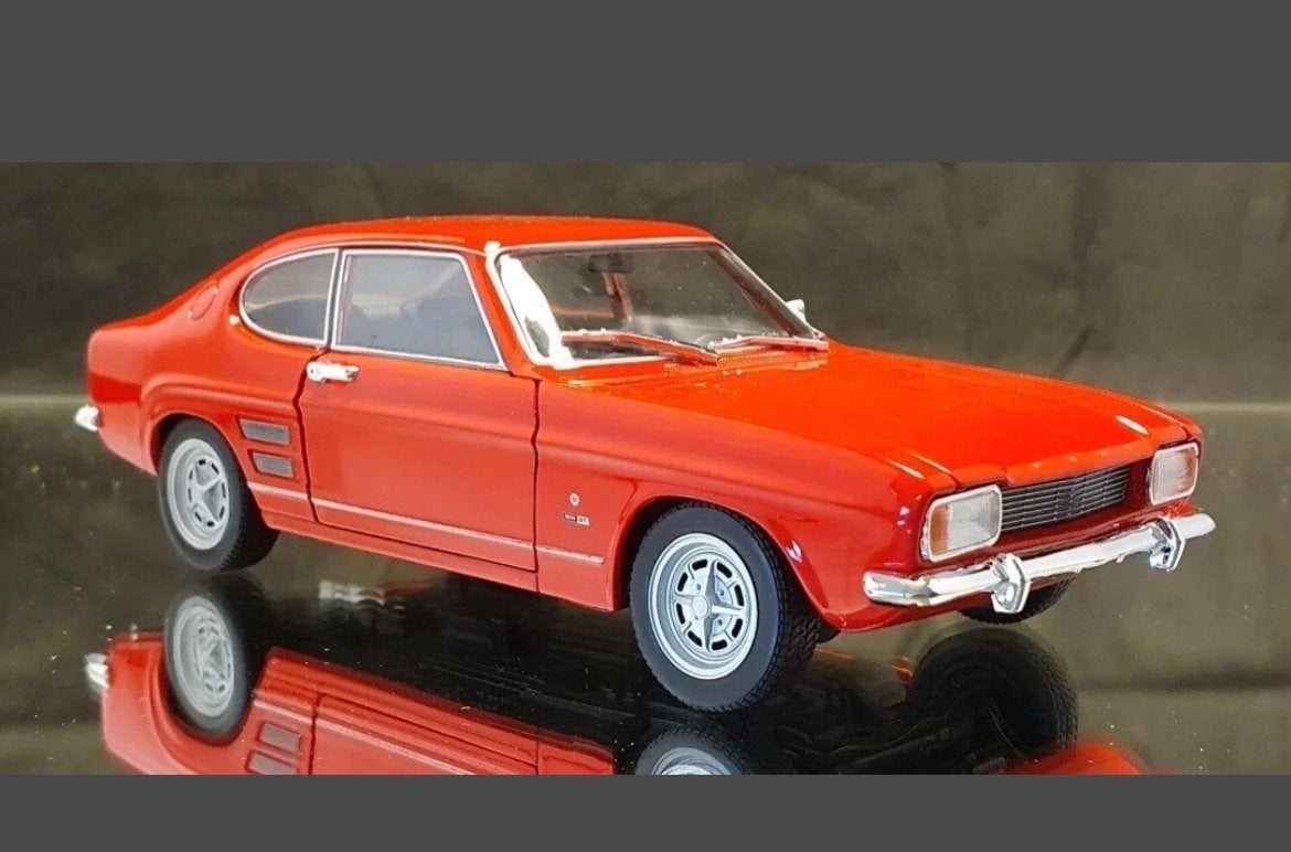 Ford Capri 1969 Welly Nex 1:24 modelauto, Ophalen of Verzenden, Nieuw, Auto, Overige merken