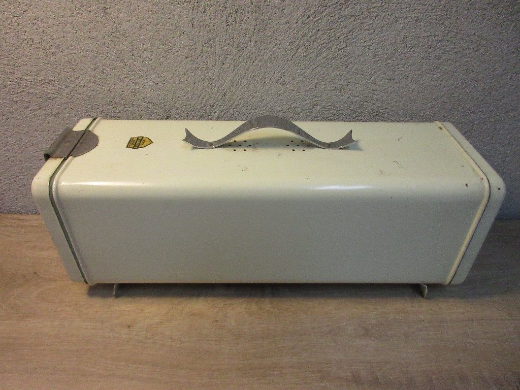 Vintage Brabantia ontbijtkoek blik, Ophalen of Verzenden, Gebruikt