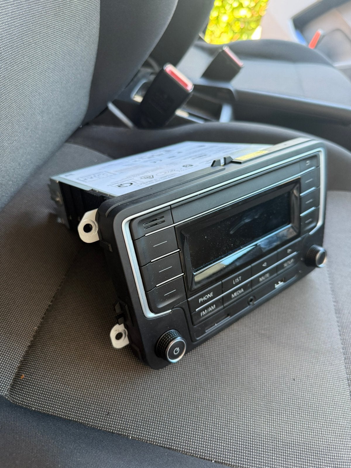 Vw caddy radio 2019 orgineel, Ophalen, Zo goed als nieuw