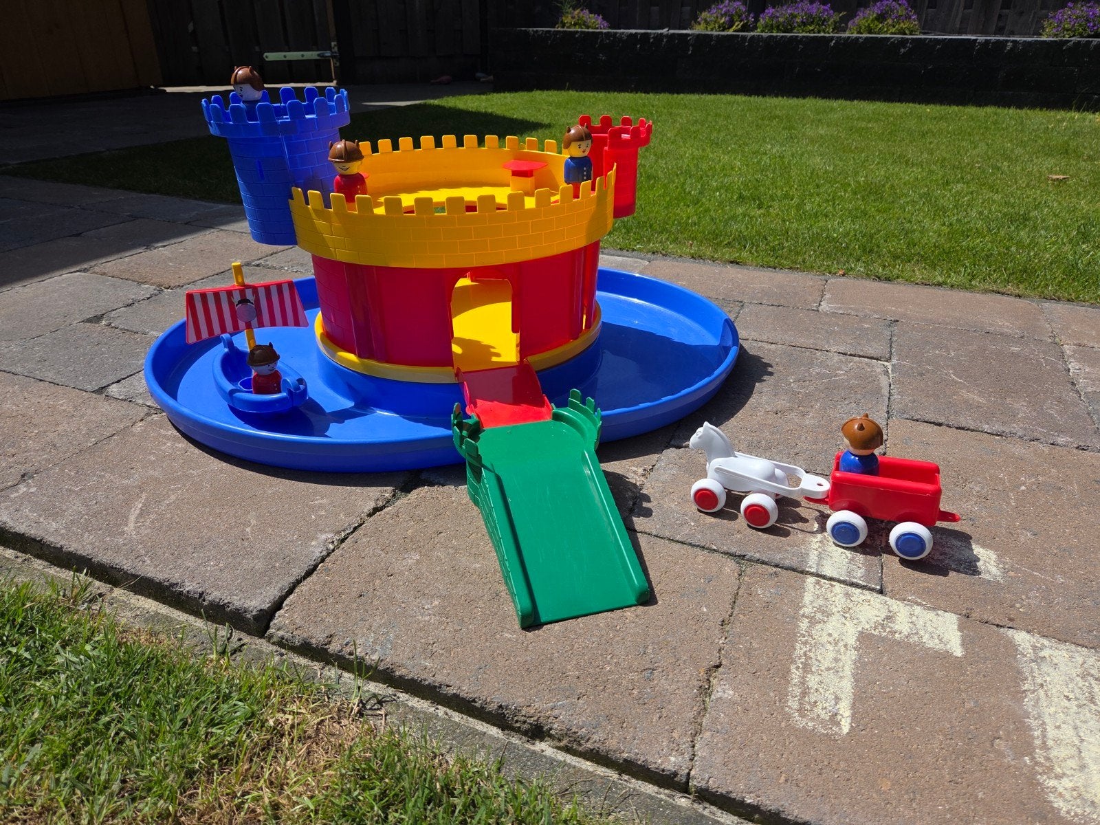 Viking Toys watertafel kasteel speelset, Ophalen of Verzenden, Zo goed als nieuw