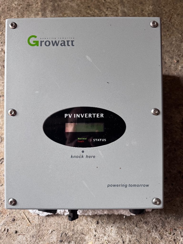 Growatt 3000S omvormer – In goede staat en direct inzetbaar, Ophalen of Verzenden, Zo goed als nieuw