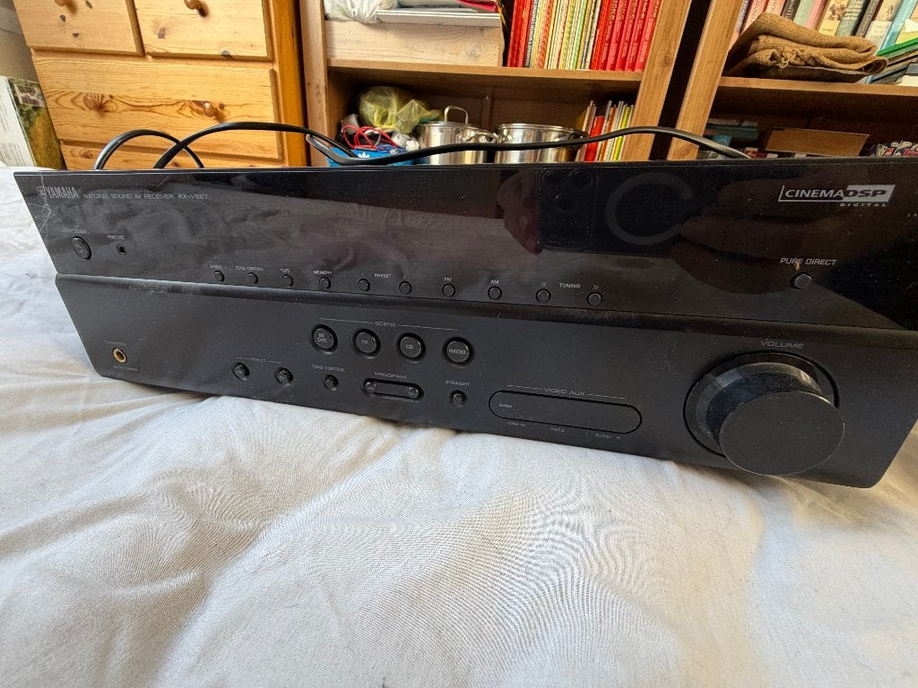 Yamaha RX-V667 AV Receiver, Audio, Tv en Foto, Ophalen, Gebruikt, Yamaha, 60 tot 120 watt