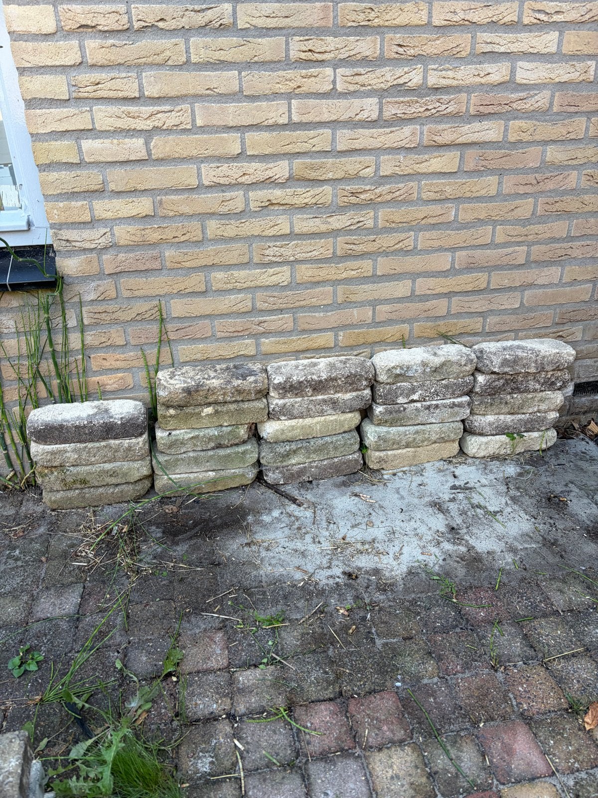 Gratis bakstenen, Doe-het-zelf en Verbouw, Metselstenen, Ophalen, Gebruikt, Bakstenen