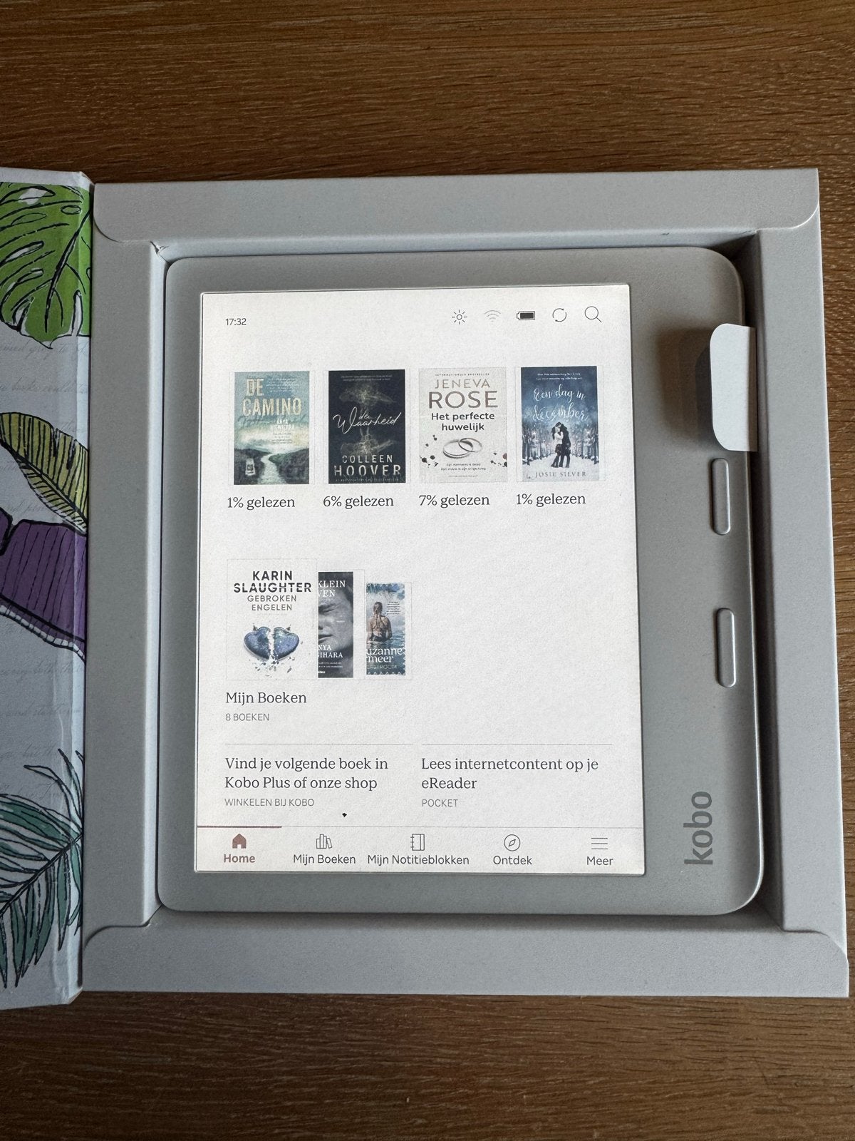 Kobo Libra Colour e-reader - Zo goed als nieuw, Computers en Software, Ophalen of Verzenden, Zo goed als nieuw, 7 inch, Touchscreen
