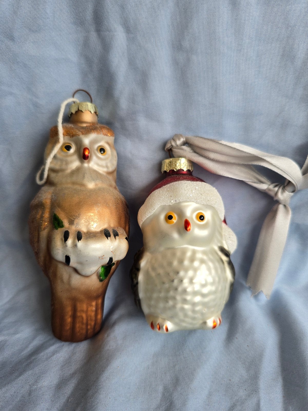 Kerstboom hangers uiltjes 2 x, Ophalen of Verzenden