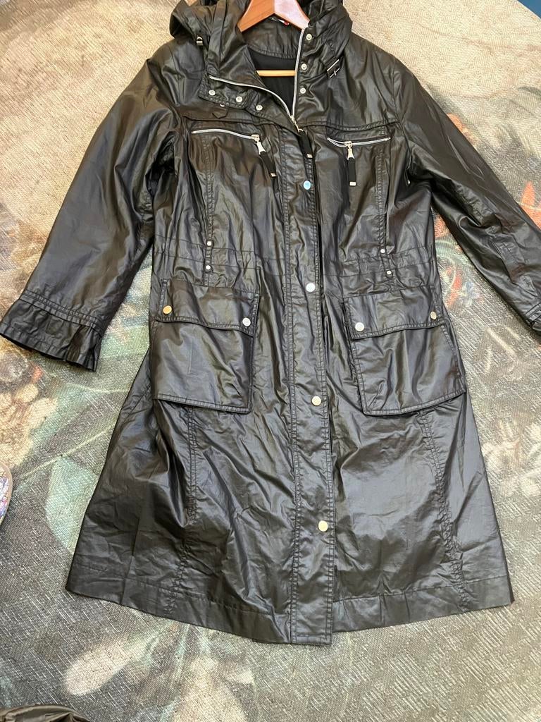 Leuke stoere zomerjas van Concept UK mt 44, Ophalen of Verzenden, Zo goed als nieuw, Maat 42/44 (L), Zwart