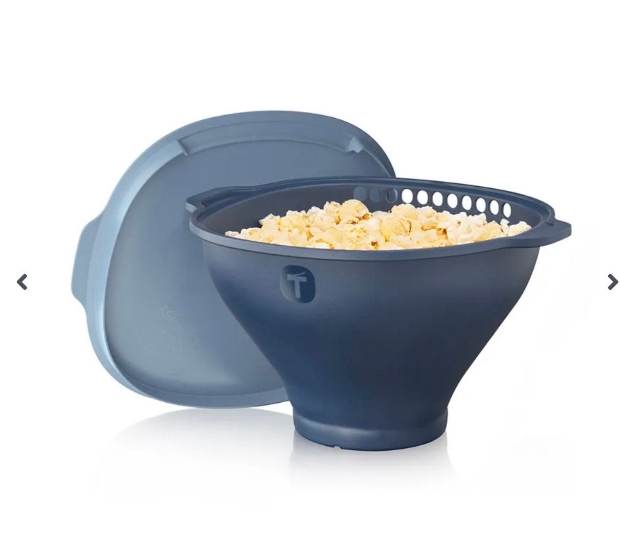 Tupperware splinternieuwe popcorn maker, Huis en Inrichting, Ophalen of Verzenden, Nieuw, Blauw, Bak of Kom