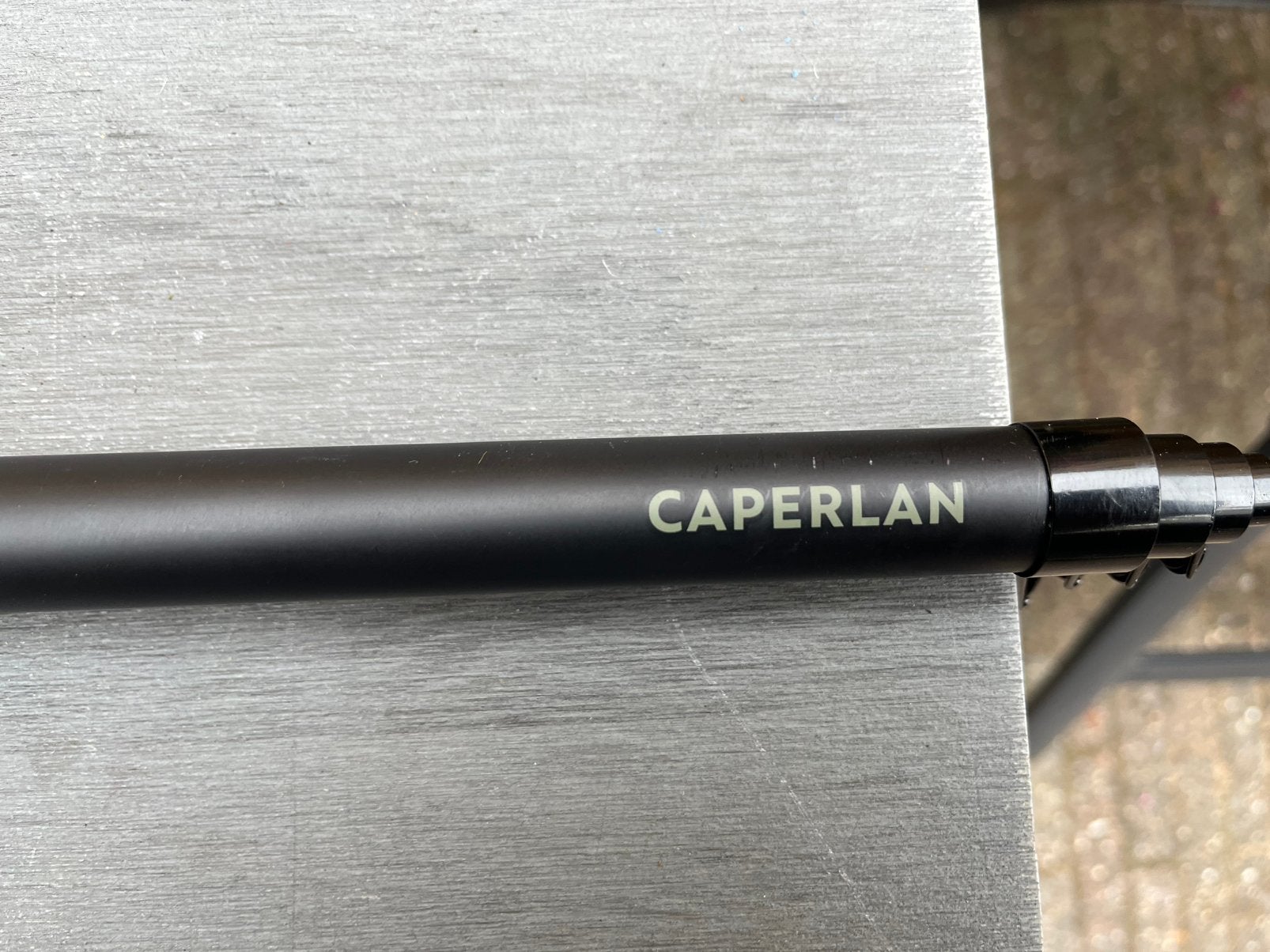 Caperlan Karperhengel 12 ft telescopisch XTREM 100 2.5 LBS, Ophalen of Verzenden, Zo goed als nieuw, Werphengel