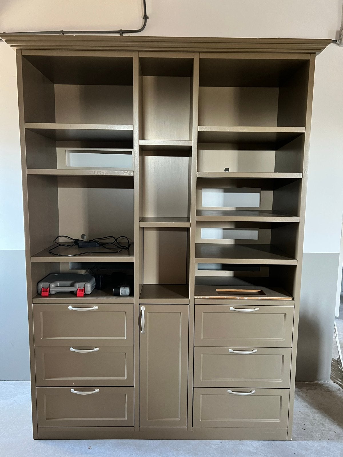 Grote meubelkast wandkast audio, Huis en Inrichting, Ophalen, Gebruikt, 200 cm of meer, 150 tot 200 cm