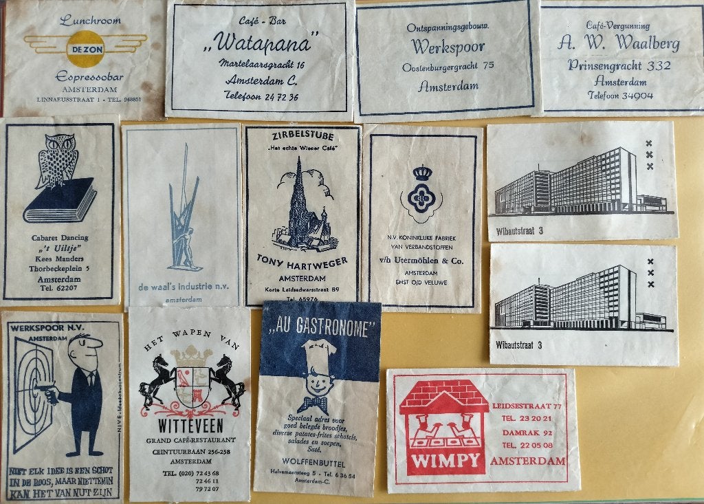 Amsterdam gesorteerd op U W Z 4, Verzamelen, Verzenden