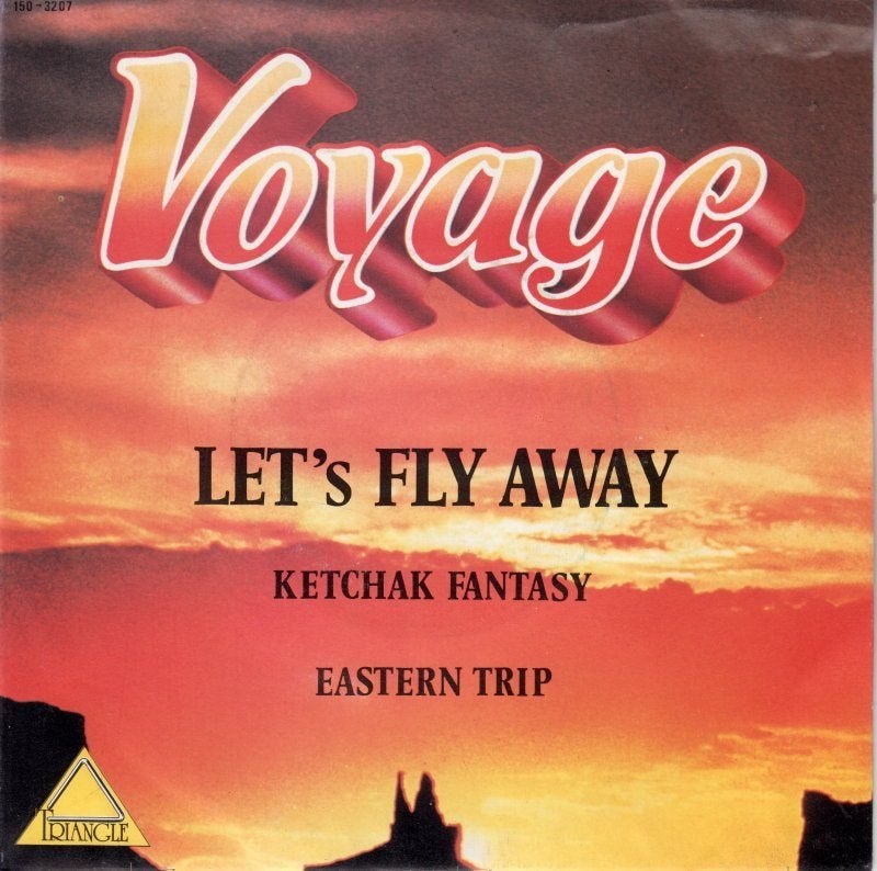 Voyage - Let's Fky Away / Kechak Fantasy (Single), Gebruikt, 7 inch, Pop, Fotohoes
