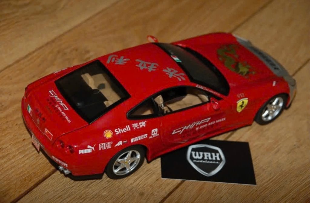 Ferrari 612 Scaglietti China red Hotwheels elite no box WRH, Verzenden, Zo goed als nieuw, Auto, Hot Wheels