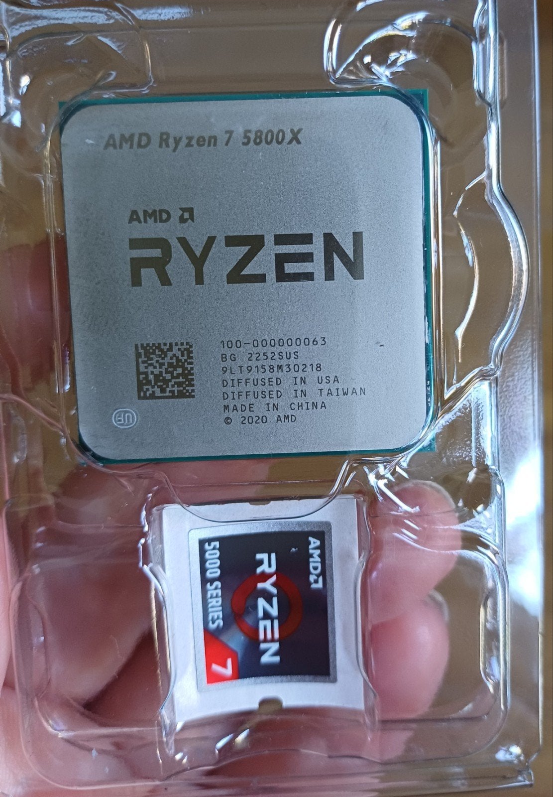 AMD Ryzen 7 5800X Processor, Computers en Software, Processors, AMD Ryzen 7 5800X, Nieuw, AM4, 3 tot 4 Ghz