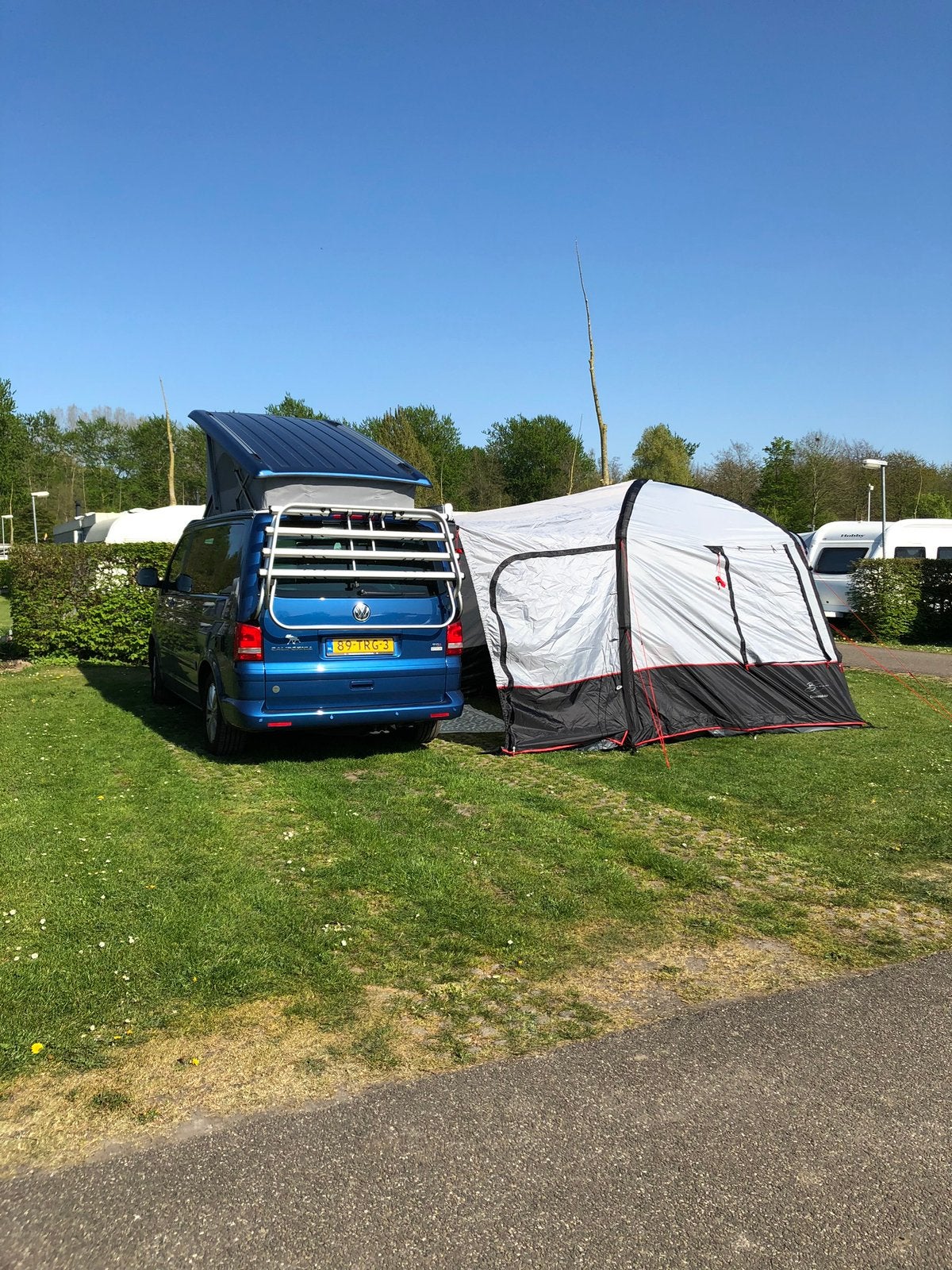 Bardani crossroad air tent, Ophalen, Gebruikt, Tot en met 4