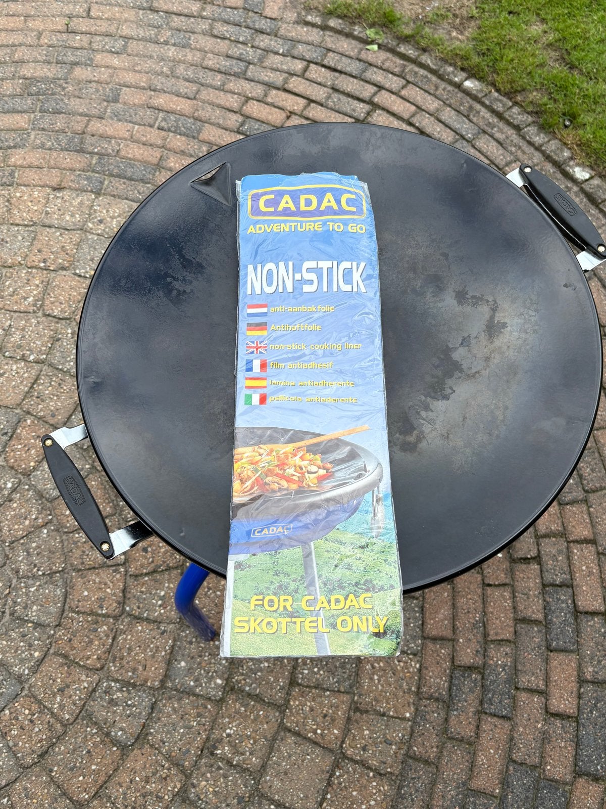 Cadac Skottelbraai met accessoires, tas, hoes en 2 slangen, Ophalen of Verzenden, Gebruikt