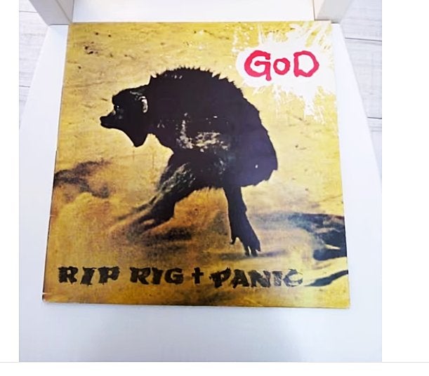 original dubbel lp- rig rig & panic-god *1981*, LP, Ophalen of Verzenden, Zo goed als nieuw, 12 inch