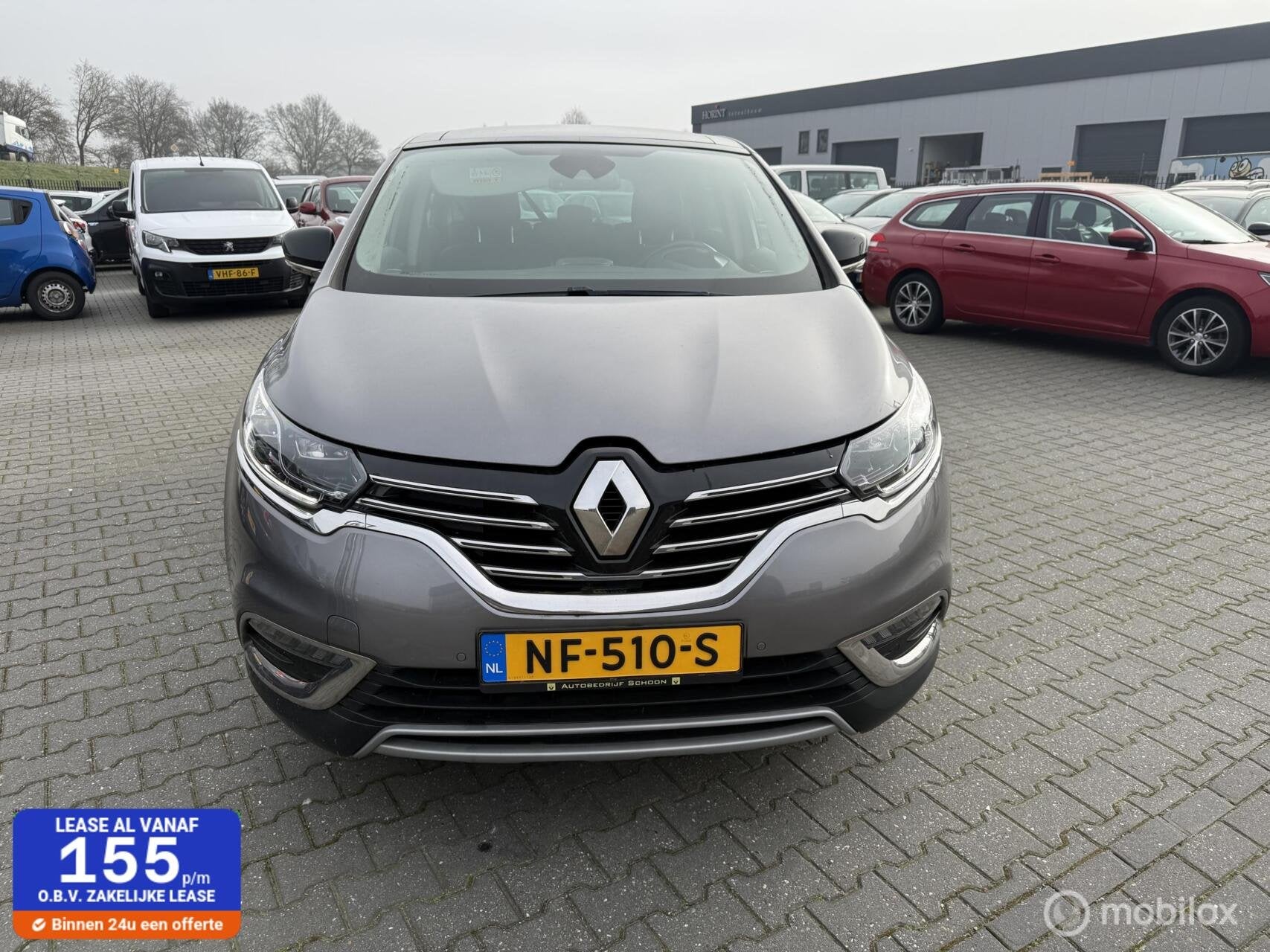 Renault Espace 1.6 dCi Initiale Paris 5p., Auto's, Renault, Gebruikt, 4 cilinders, 2000 kg, Leder en Stof