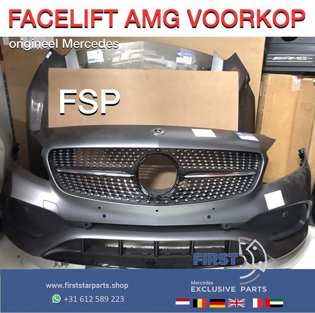 W176 A klasse AMG line Voorkop Mercedes Front compleet origi, Gebruikt, -, Voor, Ophalen of Verzenden