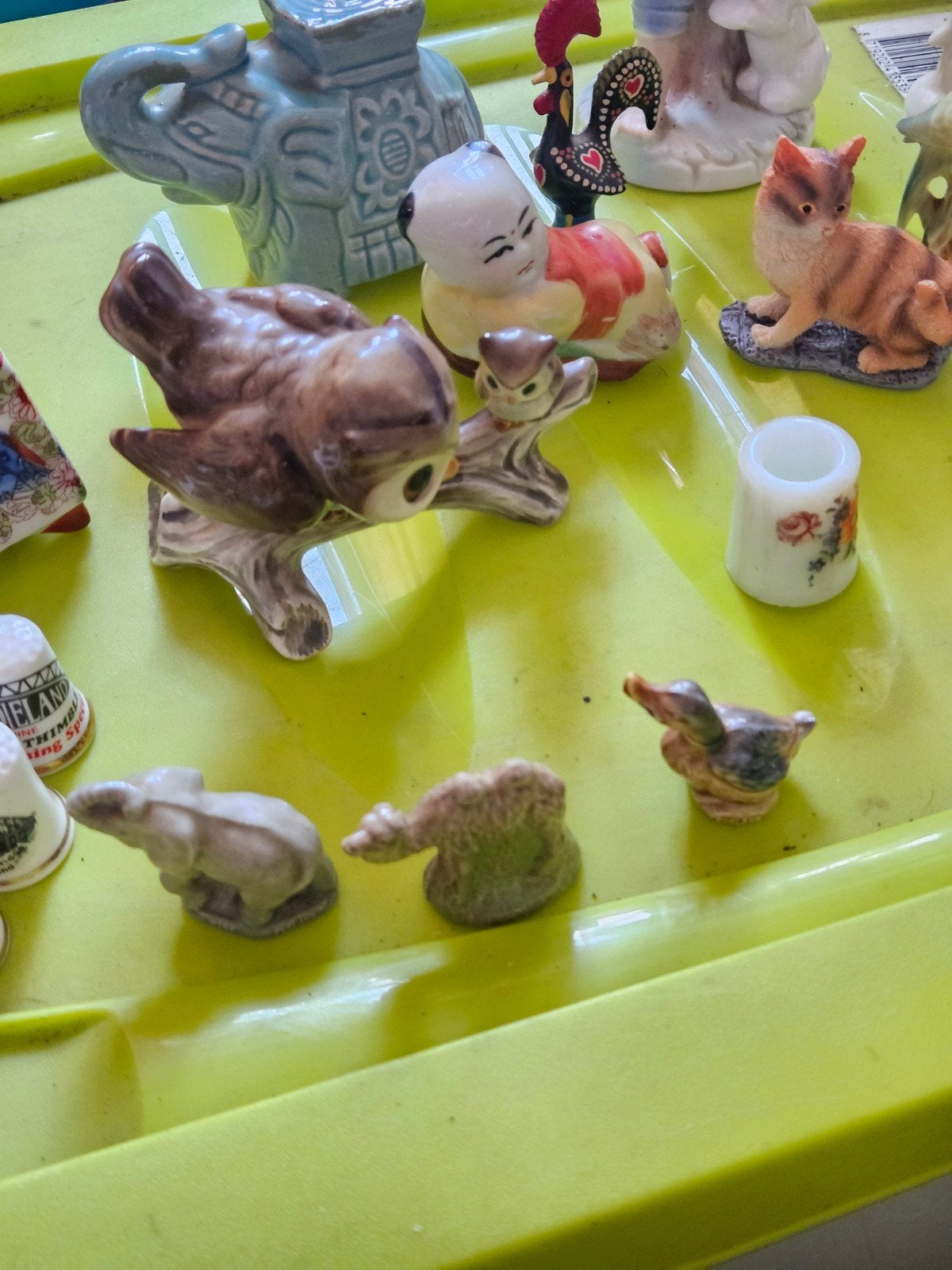 30 stuks porseleinen miniaturen - Diverse verzameling, Ophalen of Verzenden