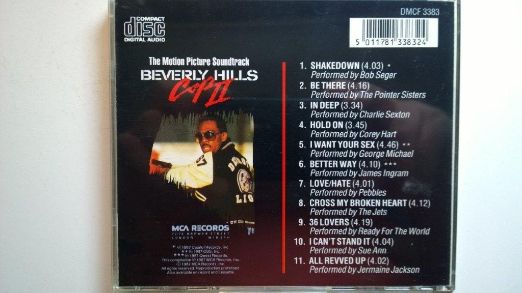 Beverly Hills Cop II (The Motion Picture Soundtrack Album), Soundtrack, Ophalen of Verzenden, Zo goed als nieuw