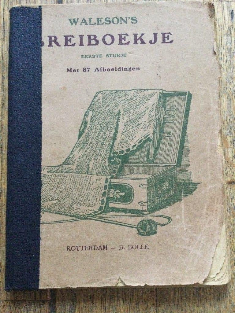 Waleson's breiboekje, Hobby en Vrije tijd, Ophalen of Verzenden, Gebruikt, Breien, Patroon of Boek
