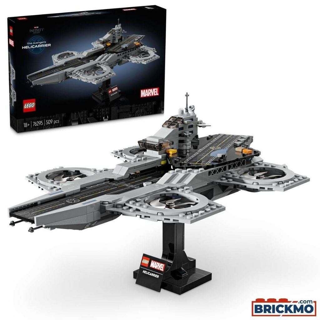 LEGO Marvel #76295 De Avengers Helicarrier, Ophalen, Marvel, Nieuw, Complete set