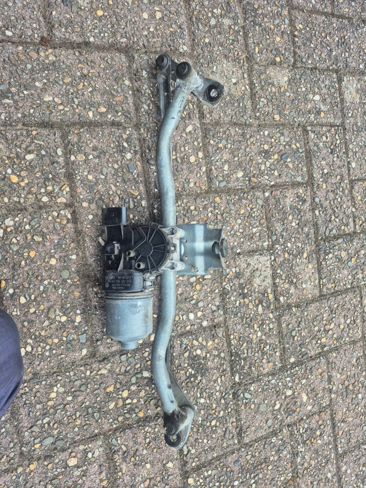 Ruitenwissermotor en mechaniek Seat Ibiza 6L (2002-2008), Ophalen of Verzenden, Seat