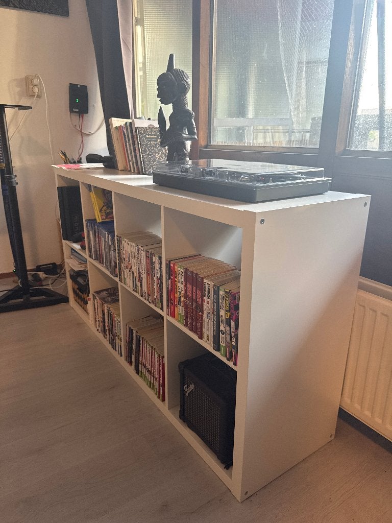 IKEA KALLAX Shelving unit, white, Ophalen, 100 tot 150 cm, Wit, Nieuw