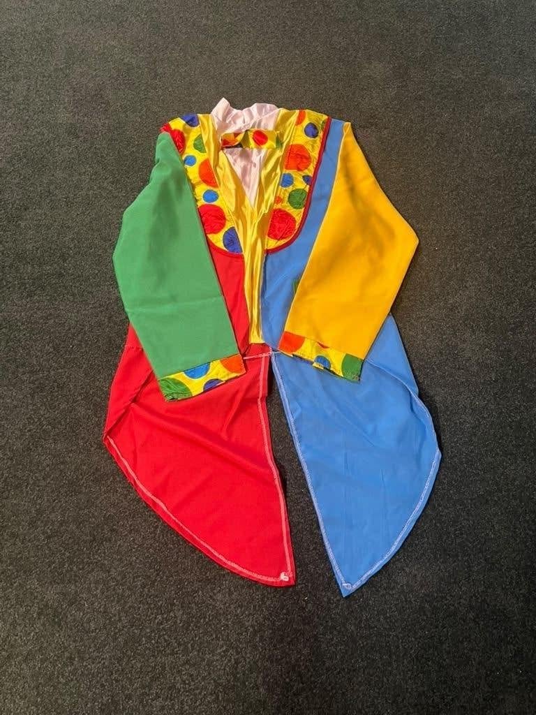 Kleurenrijk Clownsjas - Diverse Maten (M, L, XL), Ophalen of Verzenden, Gebruikt, Bovenkleding