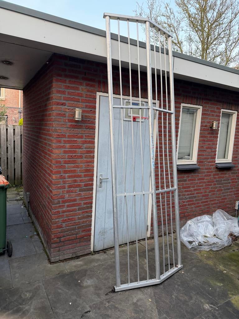 RSS Leuning 3 meter voor dakrandbeveiliging schuin dak, Ophalen, Gebruikt, Daksteiger, 2 tot 5 meter