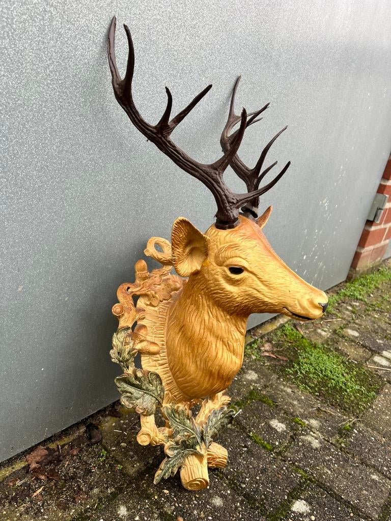 Retro hertje,brocante kunststof hert,, Ophalen