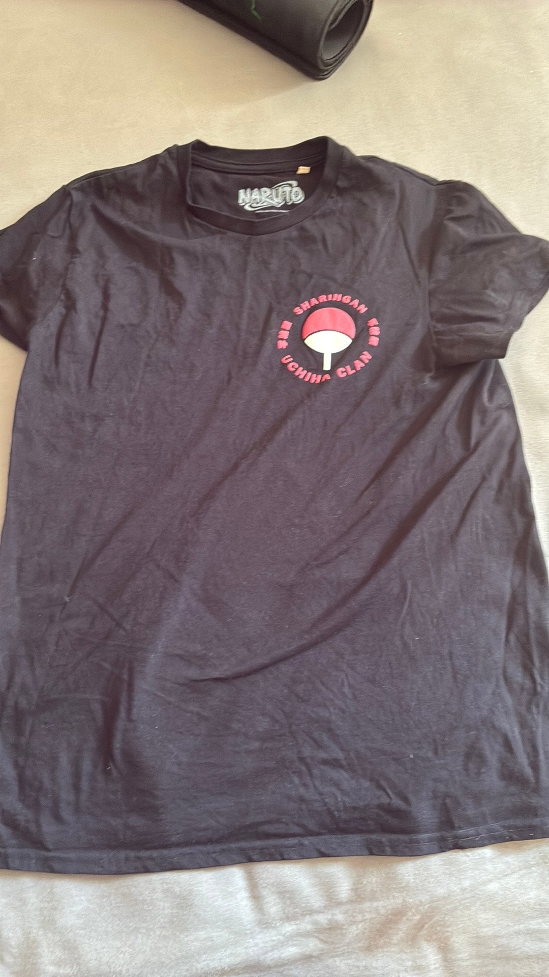 Uchiha shirt, Kleding | Heren, T-shirts, Ophalen of Verzenden, Zo goed als nieuw
