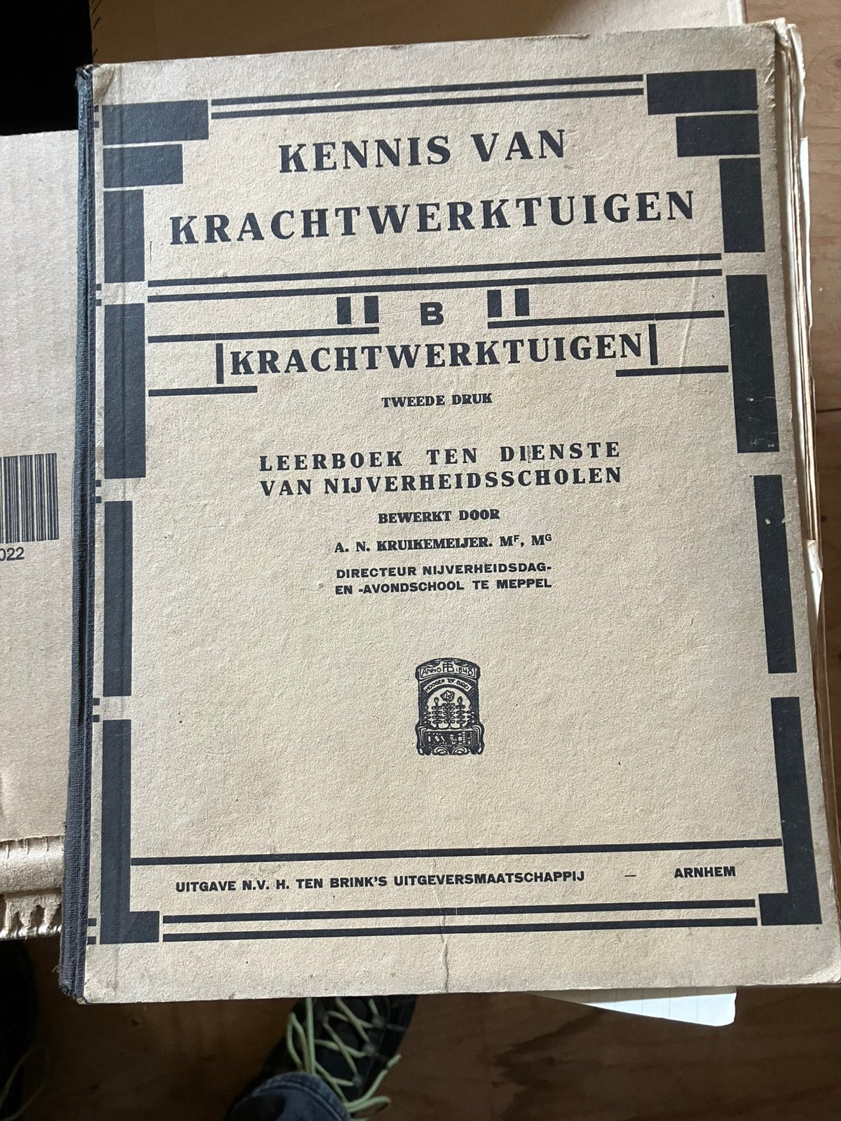 2 oude krachtwerktuigen boeken, Boeken, Ophalen, Gelezen