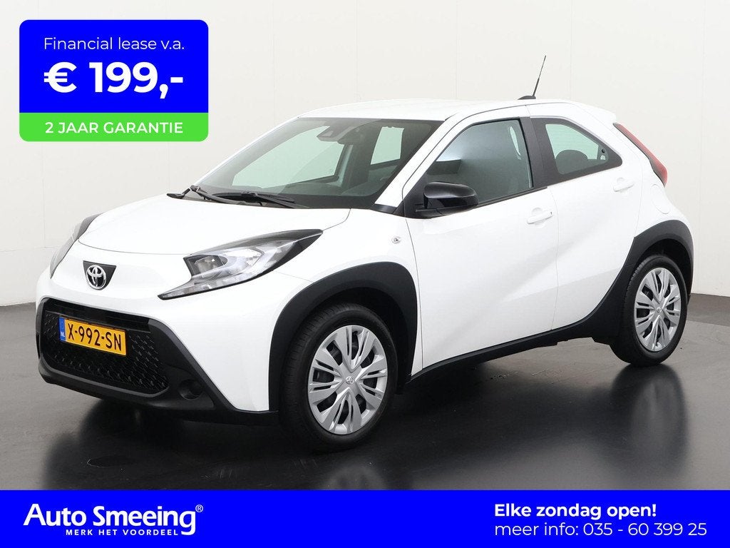 Toyota Aygo X 1.0 VVT-i MT Play | Camera | Apple/Android Car, Auto's, Toyota, 12 maanden, Stof, Gebruikt, 920 kg