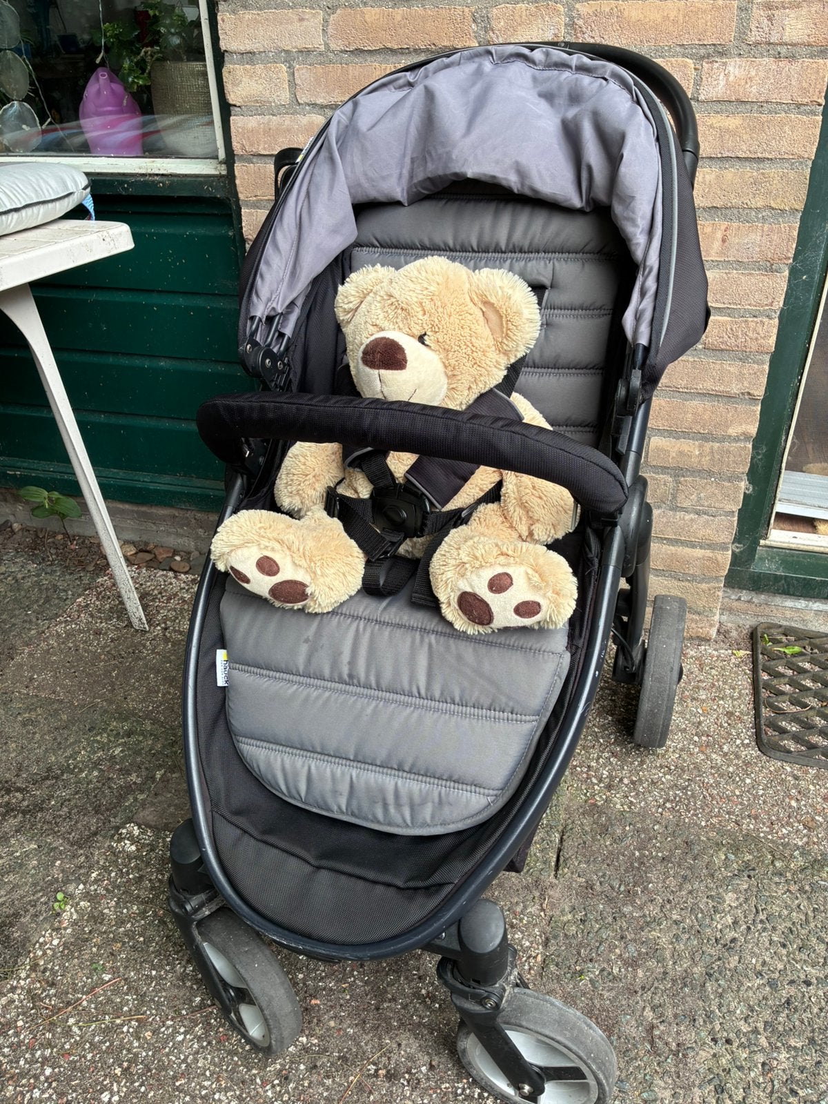 Hauck Lift Up 4 buggy - Compact & met één hand inklapbaar, Kinderen en Baby's, Buggy's, Ophalen, Gebruikt, Overige merken, Zonnekap