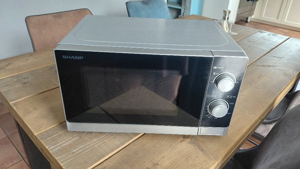 Magnetron sharp, Ophalen, Minder dan 45 cm, Draaiplateau, Vrijstaand