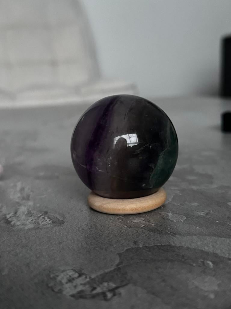 Amethist/Agaat bol, Verzamelen, Mineralen en Fossielen, Ophalen of Verzenden