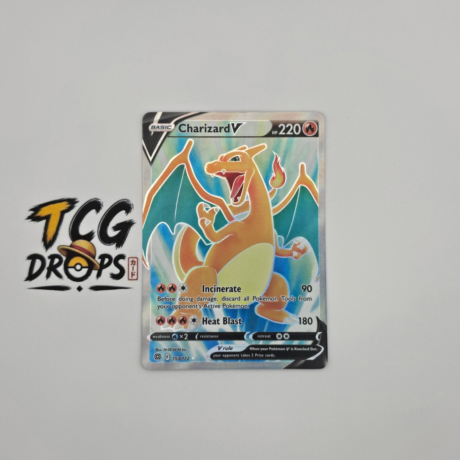Charizard V BRS 153/172	Brilliant Stars