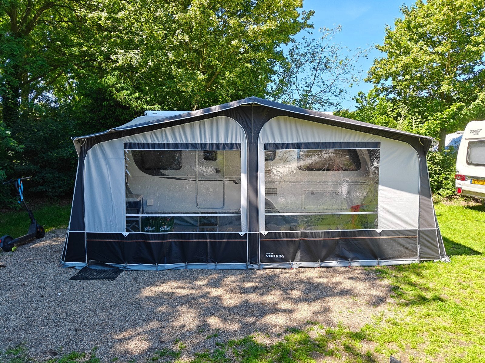 Ventura Pacific 250 voortent - maat A962/G18, Ophalen, Zo goed als nieuw, Ten Cate All Season 240g/m2, Overige merken