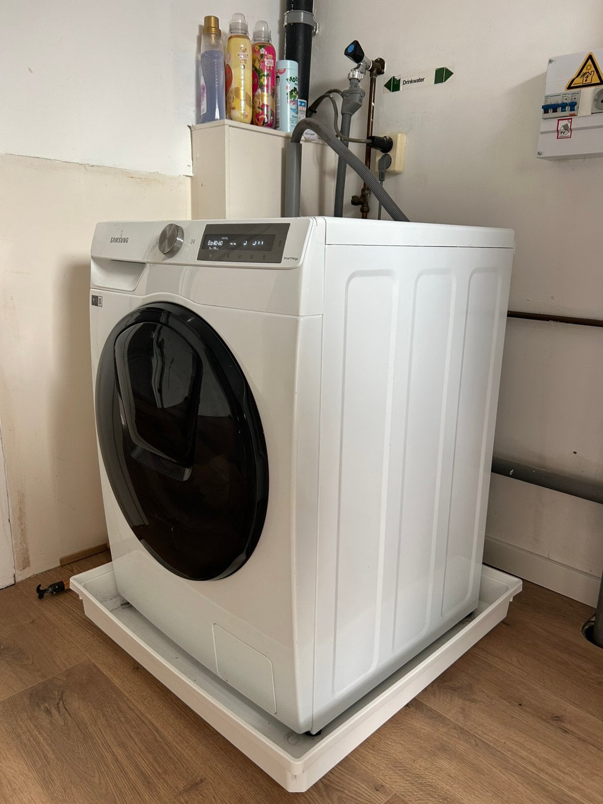 Samsung WD80T654ABH/S2 AddWash - 8/5 kg, 1200 tot 1600 toeren, Gebruikt, 8 tot 10 kg, Ophalen of Verzenden
