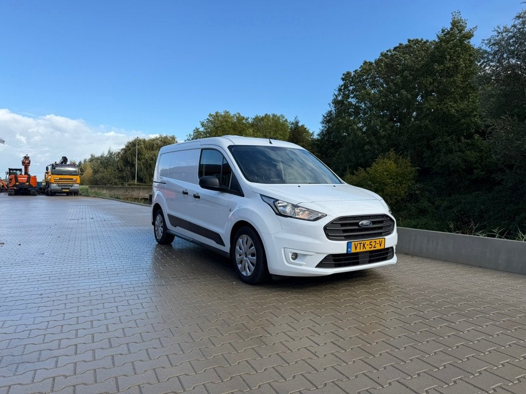 Ford Transit Connect 1.5 EcoBlue L2 Trend dealer onderhouden, Auto's, Voorwielaandrijving, Dealer onderhouden, Stof, Gebruikt