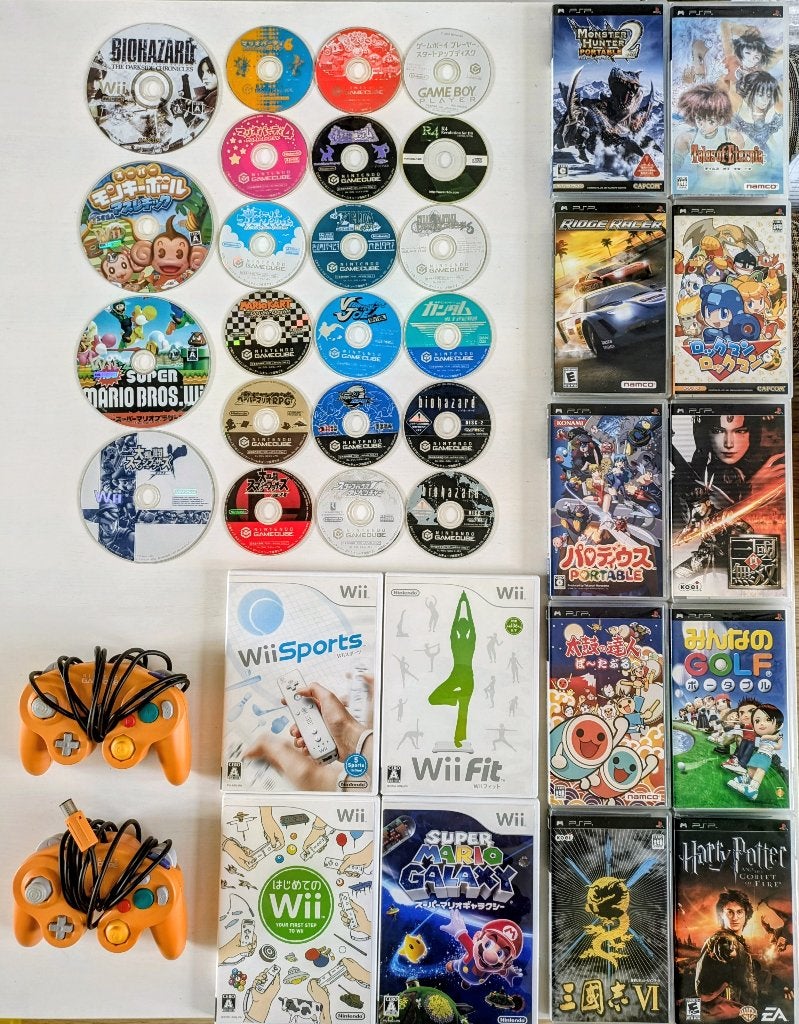 Japanse Retro Games (NTSC-J) - GameCube / Wii / PSP, Spelcomputers en Games, Ophalen of Verzenden, Zo goed als nieuw