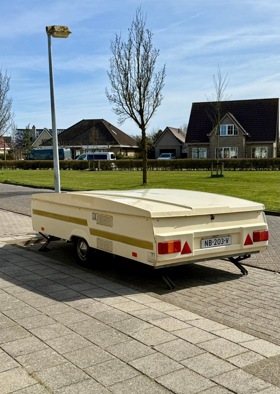 Paradiso Ideale vouwcaravan 1994 – BOVAG gekeurd – compleet, Ophalen, Gebruikt