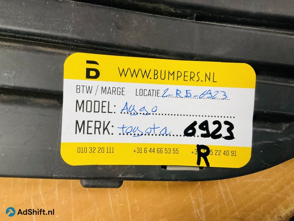 Gril Toyota Aygo 53112-0H170 bumper 2- R1-6923R